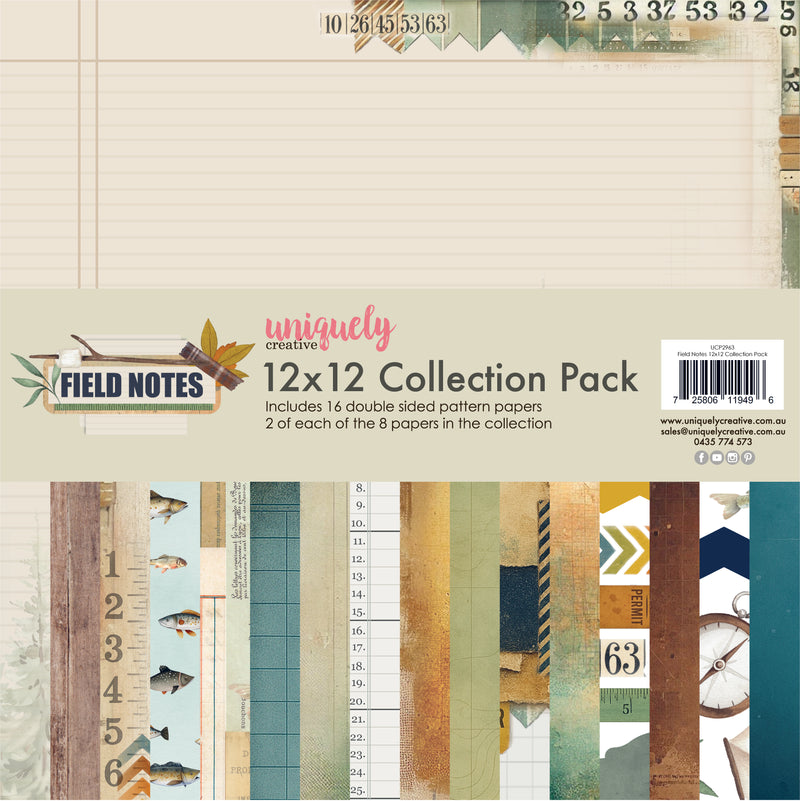 Uniquely Creative Field Notes 12 x 12" Collection Pack
