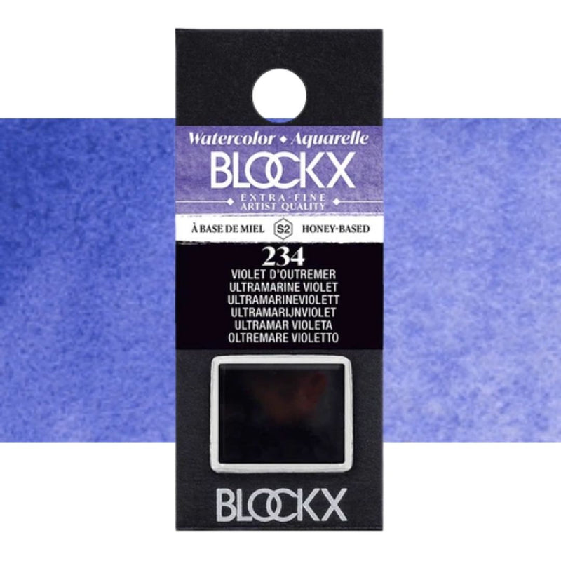 BLOCKX Artists' Watercolour Half Pans