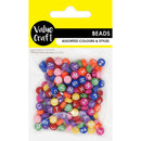 Value Craft Alphabet Round Beads 25g