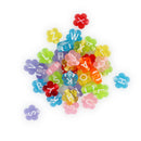 Value Craft Multicolour Alphabet Flower Beads 25g