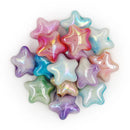 Value Craft Marble Star Beads 15 Pieces
