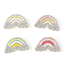 Value Craft Acrylic Large Rainbow Beads 4 Pieces