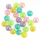 Value Craft Round Iridescent Beads 25g