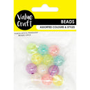 Value Craft Iridescent Crystal Beads 12 Pieces