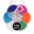 Value Craft Bright Multicolour Bead Kit 1015 Pieces