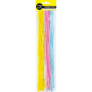 Value Craft Chenille Sticks Pastel 60 Pieces
