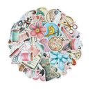 Value Craft Stickers Sewing Mix Die Cuts Pack of 50