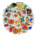 Value Craft Stickers Fun Puns Die Cuts Pack of 50