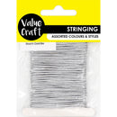 Value Craft Elastic Stretch Cord Silver 6m