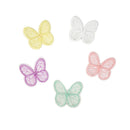 Value Craft 42mm Organza Lace Butterfly Embellishments 12 Pieces