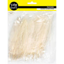 Value Craft Satin White Goose Feathers 6g