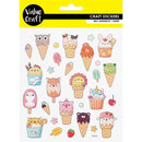 Value Craft Stickers Iridescent Ice Creams