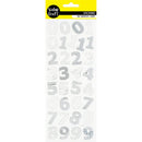 Value Craft Stickers Metallic Number Stickers Pack of 32