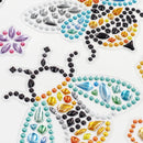 Value Craft Stickers Crystal Dot Assorted Bees Multicolour