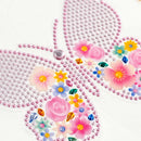 Value Craft Stickers Crystal Dot Butterflies Multicolour