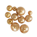 Value Craft Gold Pearl Glass Beads 49 Pieces