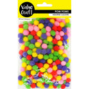Value Craft 6mm Multicolour Pom Poms 300 Pieces