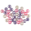 Value Craft Multicolour Plastic Pearl Beads 20g