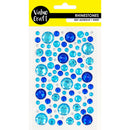 Value Craft Adhesive Blue & Silver Rhinestones