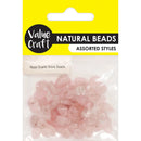 Value Craft Rose Quartz Gemstone Beads 20g