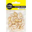 Value Craft Two Hole Cowrie Shell Beads 25g