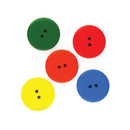 Value Craft 30mm Multicolour Buttons 10 Pieces