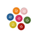 Value Craft 20mm Multicolour Wood Buttons 20g