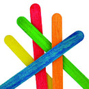 Value Craft Wooden Sticks Multicolour Set of 100