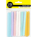 Value Craft Wooden Sticks Pastel Set of 60