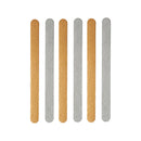 Value Craft Wooden Sticks Metallic Set of 50