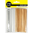 Value Craft Wooden Sticks Metallic Set of 50
