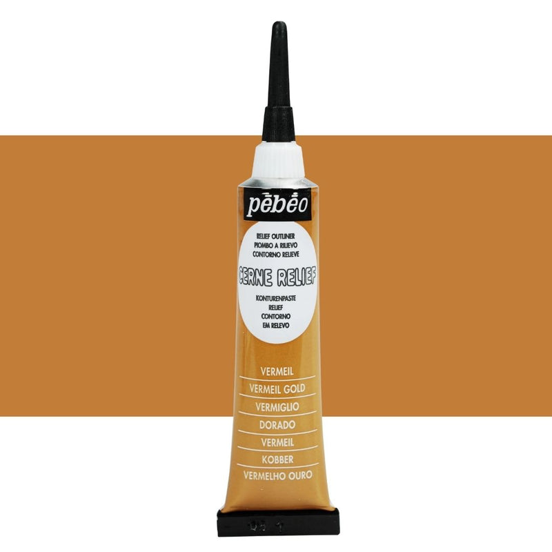 Pebeo Vitrail Cerne Relief Paints 20ml