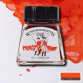 Winsor & Newton Fast Drying, Water Resistant Transparent Drawing Ink 14ml#Colour_VERMILLION