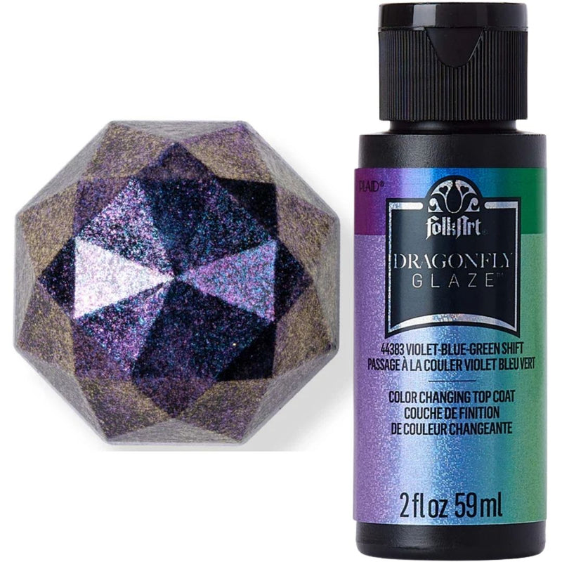 Folk Art Dragonfly Glaze Acrylic Craft Paint 2oz/59ml