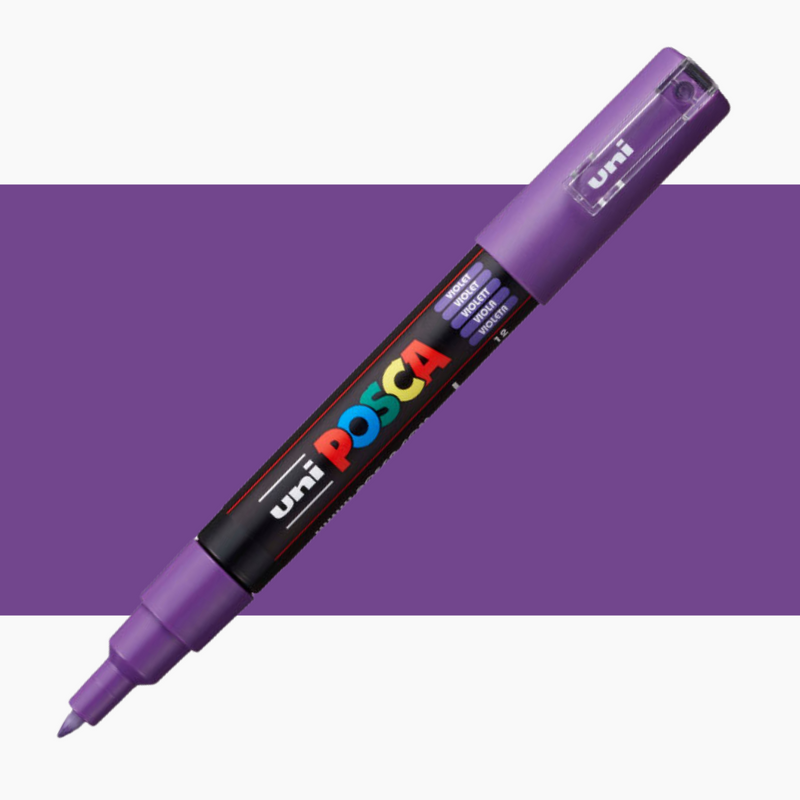 Uni Posca Markers PC-1M Ultra Fine 0.7mm Round Tip