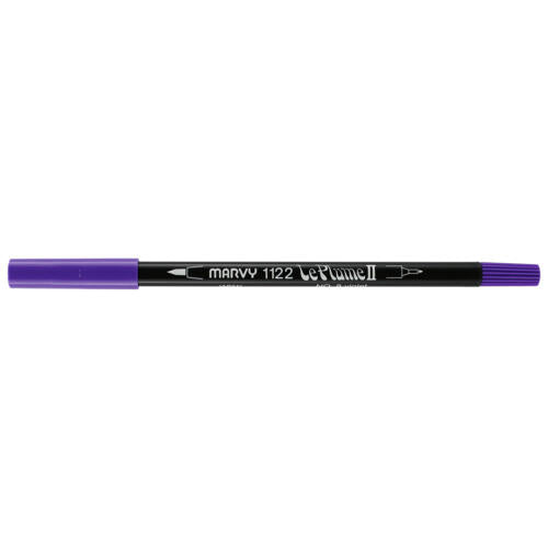 Marvy Le Plume II Dual Tip Water Based Marker Pen