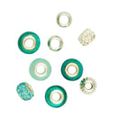 Value Craft Large Hole Turquoise Beads 9 Pieces