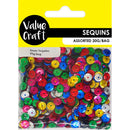 Value Craft Flat Multicolour Sequins 20g