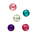 Value Craft 12mm Multicolour Rhinestones 50 Pieces