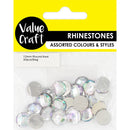 Value Craft 10mm AB Rhinestones 30 Pieces