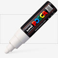 Uni Posca Markers 4.5-5.5mm Bold Bullet Tip PC-7M#Colour_WHITE