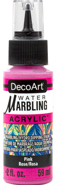 Decoart Water-marbling Paint 59ml#Colour_PINK