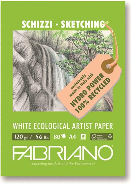 Fabriano Disegno Ecologico Pad 120gsm#size_A4