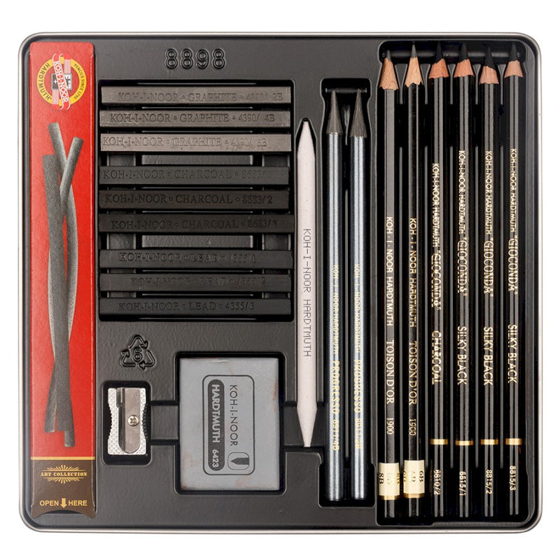 Koh-I-Noor Gioconda 23 Piece Artist Sketching Set