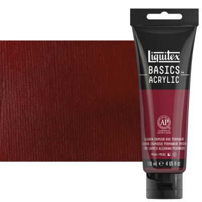 Liquitex Basics Acrylic Paints 118ml#colour_ALIZARIN CRIMSON HUE (S1)