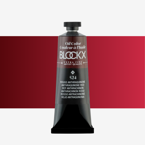 BLOCKX Artists' Oil Paints 35ml A-L#Colour_ANTHRAQUINONE RED (S5)