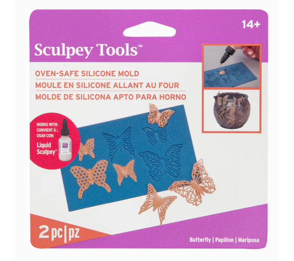 Sculpey Silicone Bakeable Geo Butterfly Mould