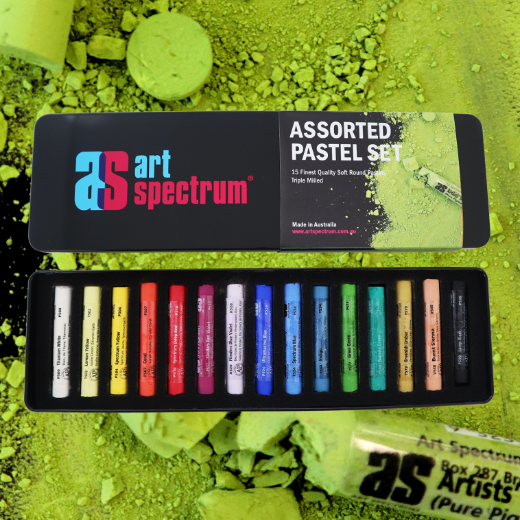Art Spectrum Soft Pastels Assorted Colours Set Of 15