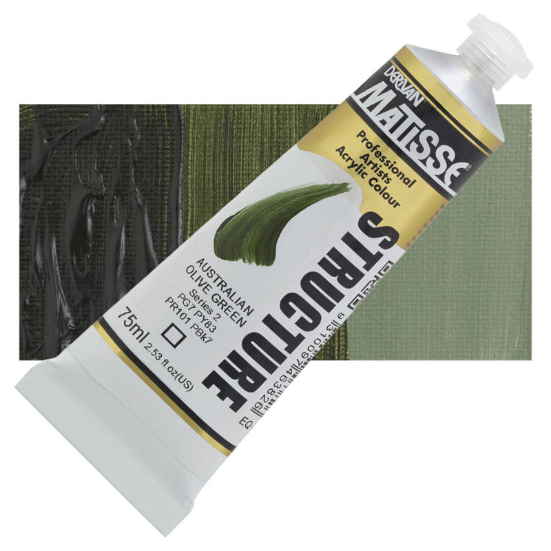 Derivan Matisse Structure Acrylic Paints 75ml