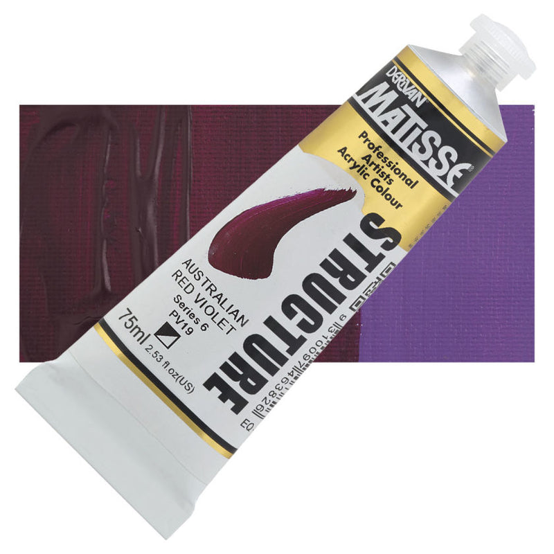 Derivan Matisse Structure Acrylic Paints 75ml